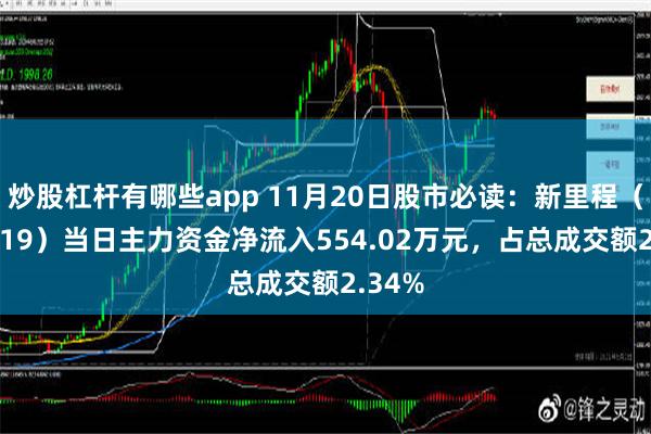 炒股杠杆有哪些app 11月20日股市必读：新里程（002219）当日主力资金净流入554.02万元，占总成交额2.34%